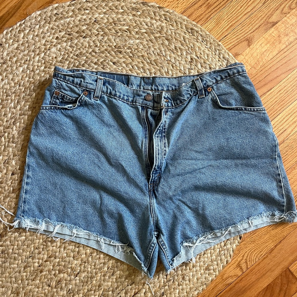Vintage Orange Tag Levi’s cutuffs